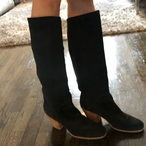 Rachel Comey Carrier Black Suede Boots READ DESCRIPTION PLEASE